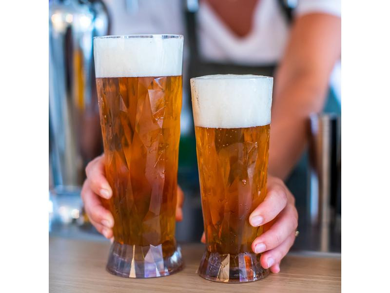 Koziol Bierglas Superglas Club No. 11, 500 ml, 2 Stück,