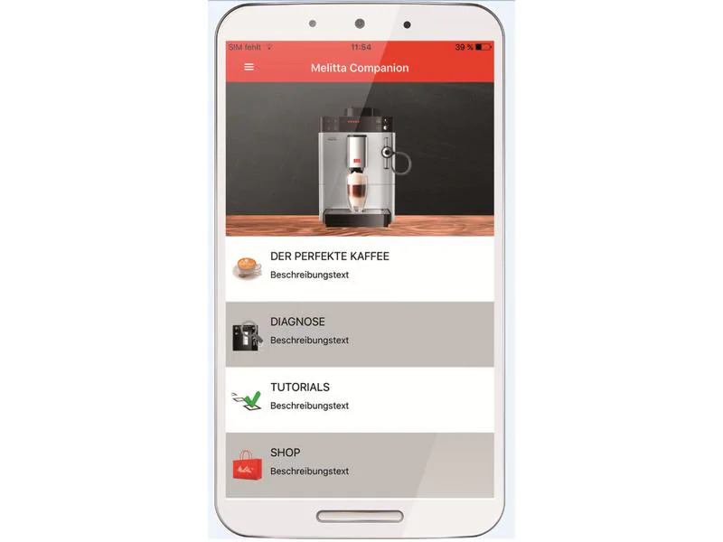 Melitta Kaffeevollautomat Latticia OT, Schwarz