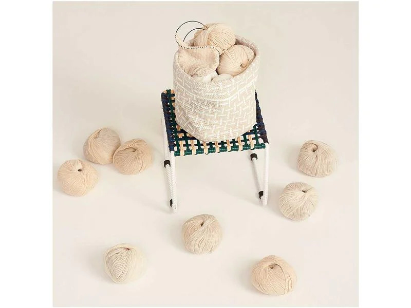 Rico Design Wolle Creative Cotton Aran 50 g, Weiss