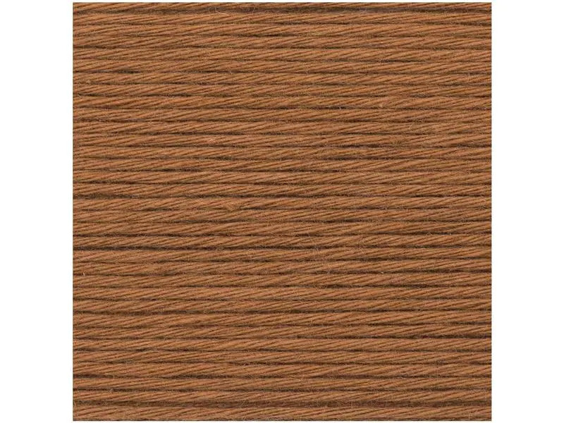 Rico Design Wolle Creative Cotton Aran 50 g, Zimt