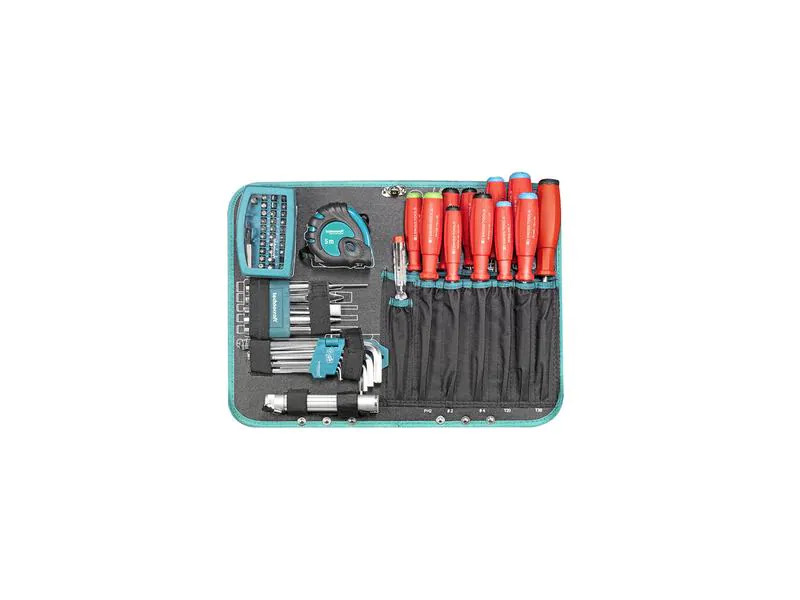 Technocraft Werkzeugkoffer Pro Chrome PB Swiss Tools 152-teilig