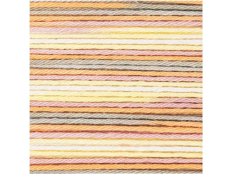 Rico Design Wolle Creative Ricorumi DK 25 g, Rosa-Gelb