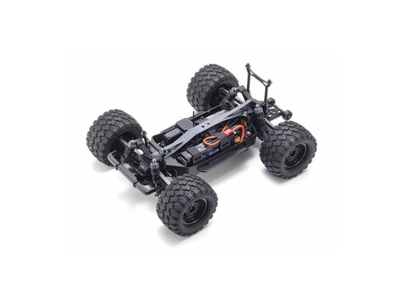 Kyosho Monster Truck Mad Wagon VE 3S, 4WD, Blau, 1:10, ARTR