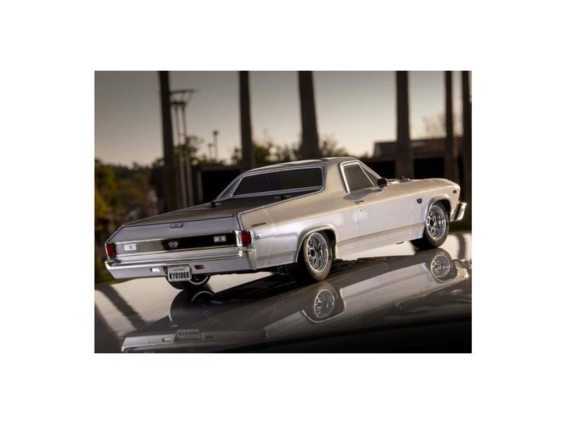 Kyosho Serienwagen Fazer MK2 Chevy El Camino SS, Grau 1:10, ARTR