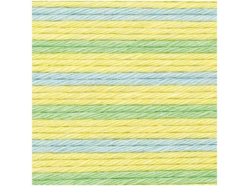 Rico Design Wolle Essentials Cotton Soft Print 50 g Grün; Hellgrün
