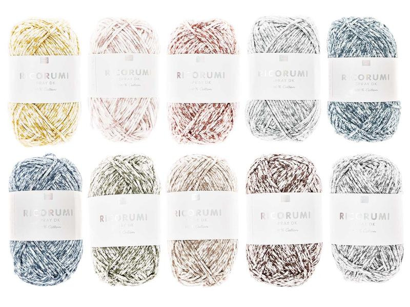Rico Design Wolle Ricorumi Set Creative 25 g, 10-teilig
