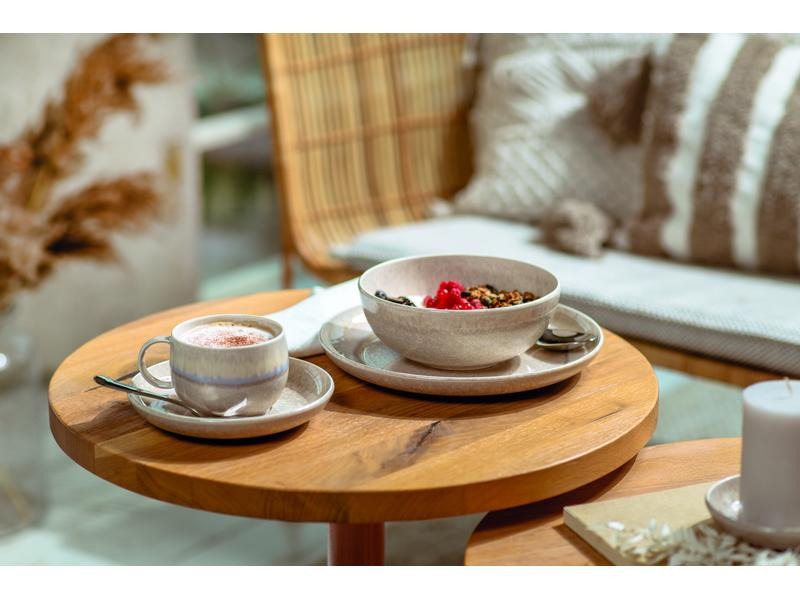 Villeroy &amp; Boch Kaffeetasse Perlemor Sand 190 ml, 6 Stück, Beige