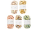 Rico Design Wolle Ricorumi Set Creative Print 25 g, 5-teilig