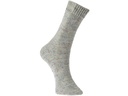 Rico Design Wolle Soft Tweed für Socken 4-fädig, 100 g, Hellgrau