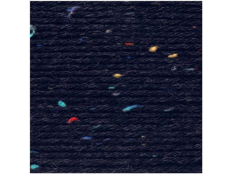 Rico Design Wolle Soft Tweed für Socken 4-fädig, 100 g, Schwarz