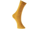 Rico Design Wolle Soft Tweed für Socken 4-fädig, 100 g, Senfgelb