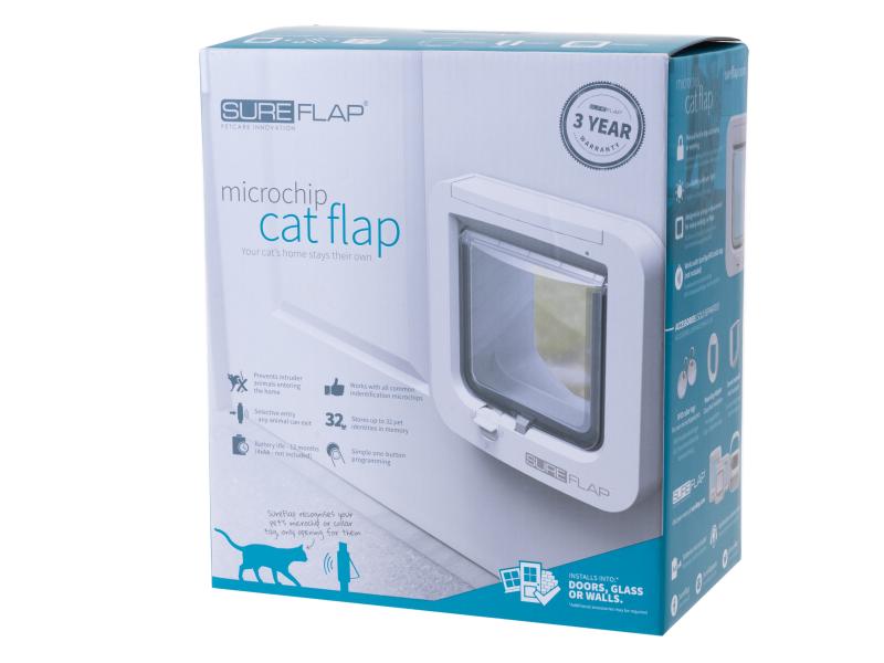 SureFlap Freilauftür mit Mikrochip-Erkennung