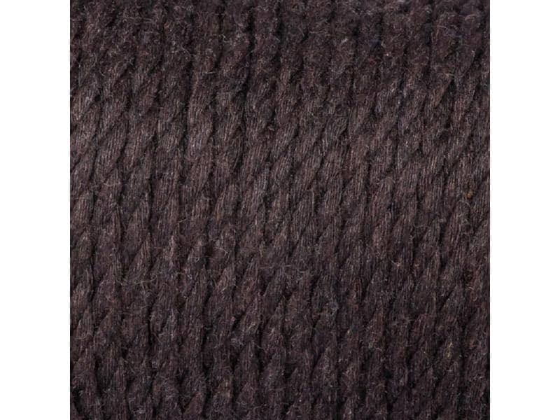 lalana Wolle Macrame rope 3 mm, 330 g, Dunkelbraun