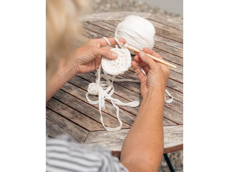 lalana Wolle Macrame rope 3 mm, 330 g, Hellrosa