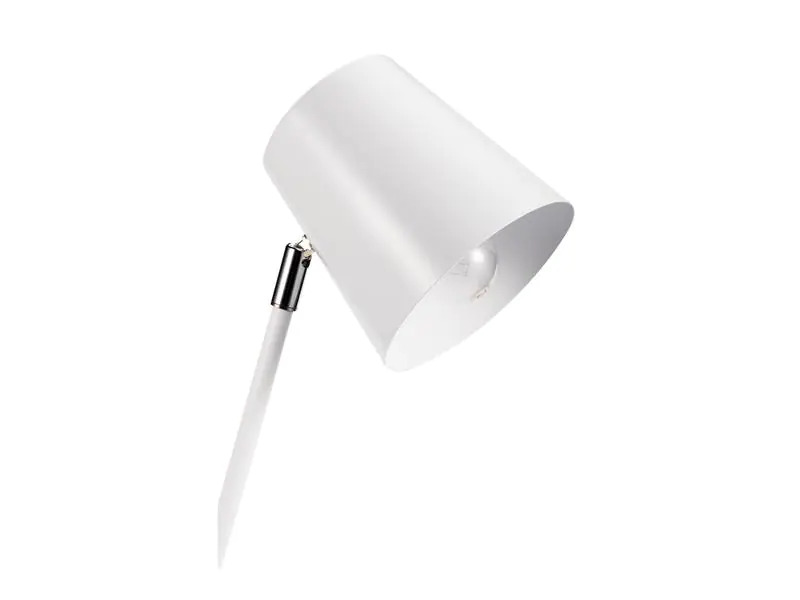 Pauleen Tischleuchte True Ally 1x E14 Weiss/Silber