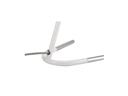 Pauleen Tischleuchte True Ally 1x E14 Weiss/Silber