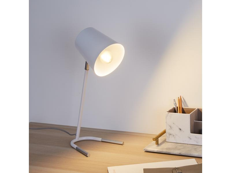Pauleen Tischleuchte True Ally 1x E14 Weiss/Silber