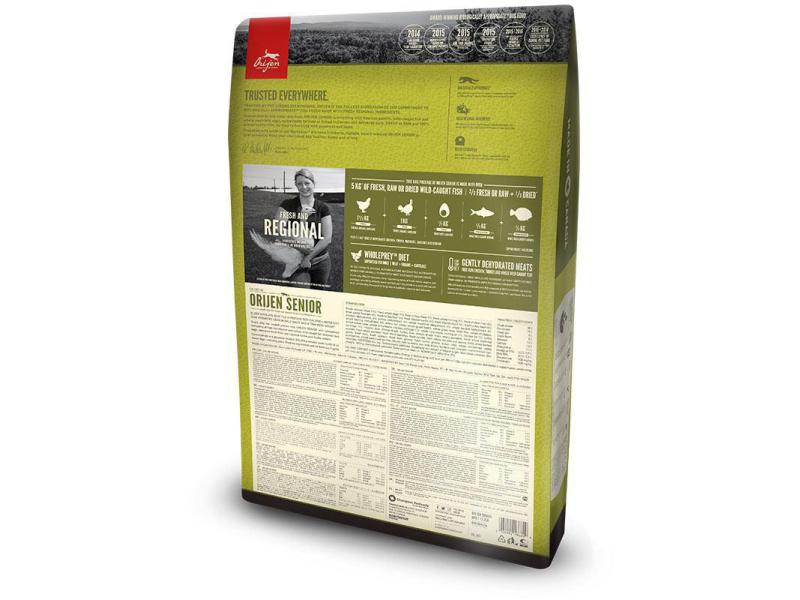 Orijen Trockenfutter Dog Senior mit Huhn