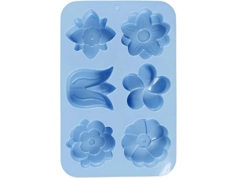 Creativ Company Giessform Silikon Blumen