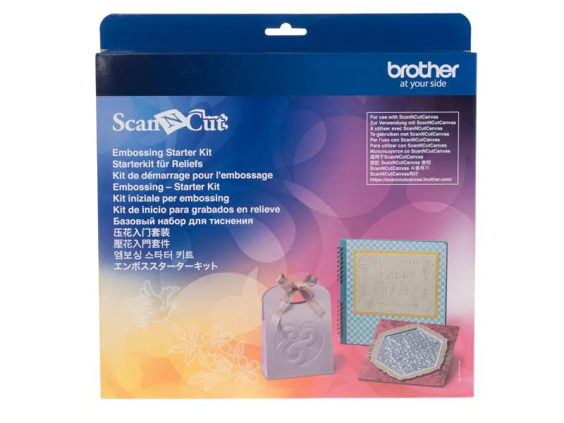 Brother Zubehör ScanNCut Kit Starterkit Prägen