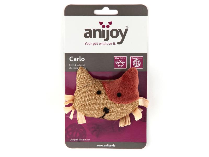 anijoy Katzen-Spielzeug Carlo