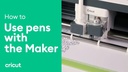 Cricut Stifteset, Schwarz