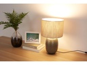 Pauleen Tischleuchte Pretty Classy 1x E27 Dunklelgrau/Beige