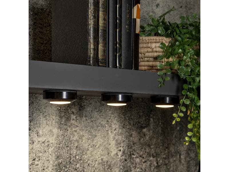 Star Trading Unterbauleuchte LED Nachtlicht, Ø 6.9 cm, Schwarz