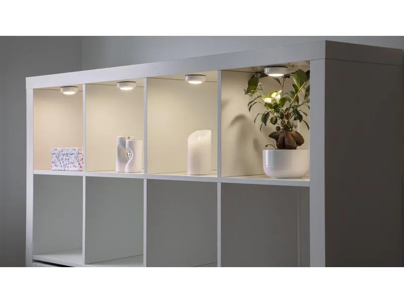 Star Trading Unterbauleuchte LED Nachtlicht, Ø 6.9 cm, Weiss