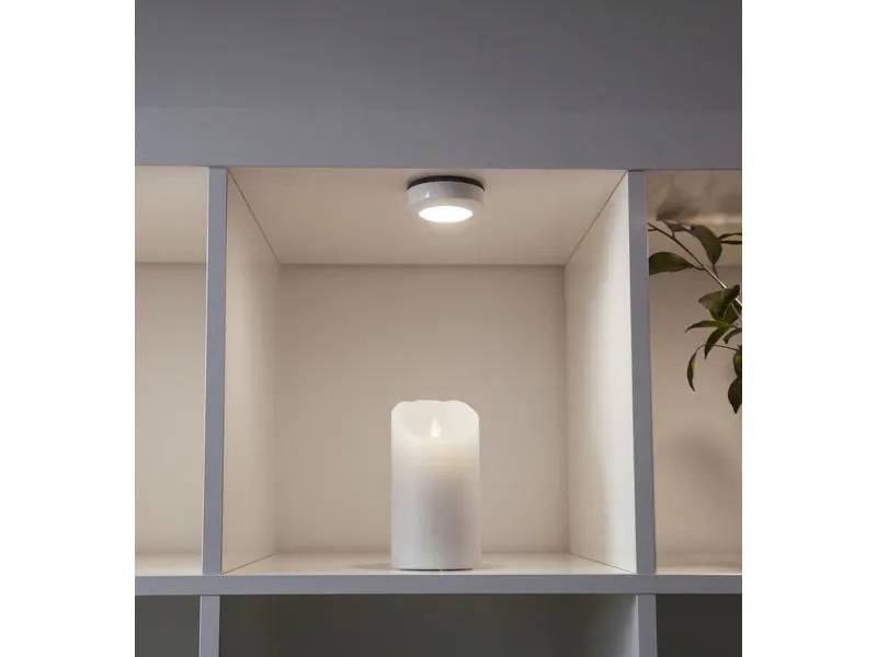 Star Trading Unterbauleuchte LED Nachtlicht, Ø 6.9 cm, Weiss