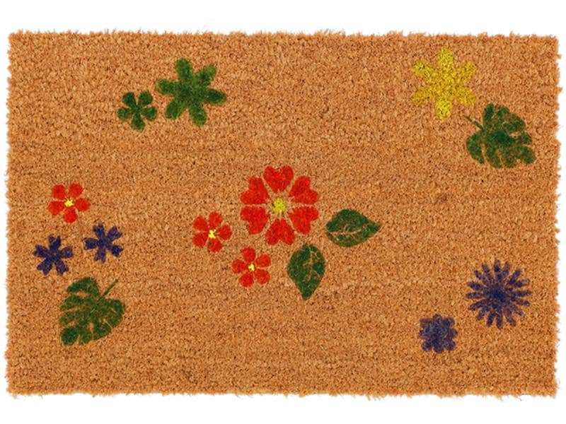Esschert Design Fussmatte Blumen 40 cm x 60 cm