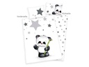 Herding Kinderbettwäsche Panda 100x135 cm + 40x60 cm