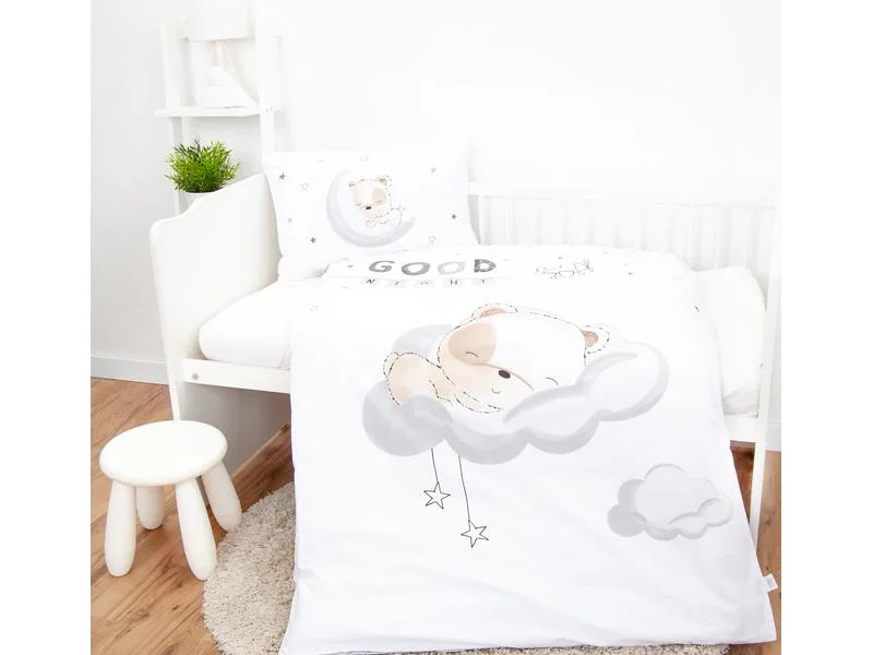 Herding Kinderbettwäsche Sleeping little bear 100x135 cm + 40x60 cm