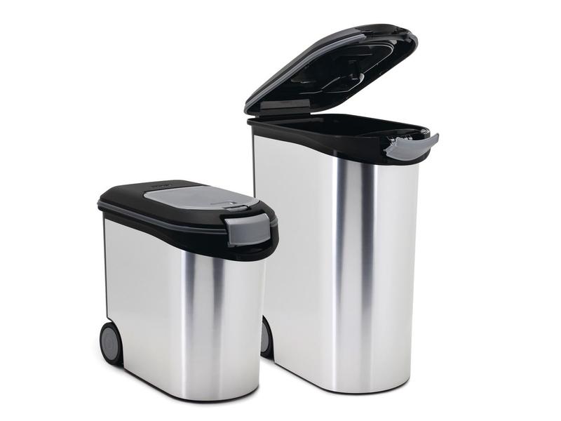 Curver Tierfutterbehälter Metallic 54 l