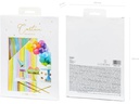 Partydeco Partyaccessoire Vorhang 100 x 195, Mehrfarbig