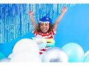 Partydeco Partyaccessoire Vorhang 90 x 250 cm, Dunkelblau