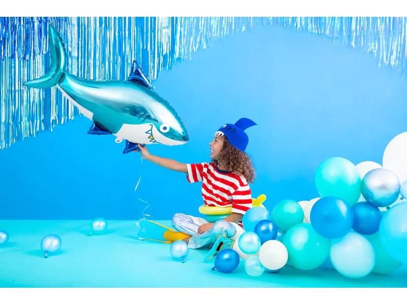 Partydeco Partyaccessoire Vorhang 90 x 250 cm, Dunkelblau