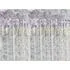 Partydeco Partyaccessoire Vorhang 90 x 250 cm, Rosa/Silber