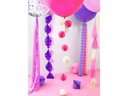 Partydeco Partyaccessoire Vorhang 90 x 250 cm, Silber