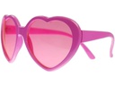 Partydeco Partybrille Herz 14 x 6 x 13 cm, Rosa