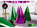 Partydeco Partyhüte holografisch Mehrfarbig, 16 x 10 cm, 20 Stück