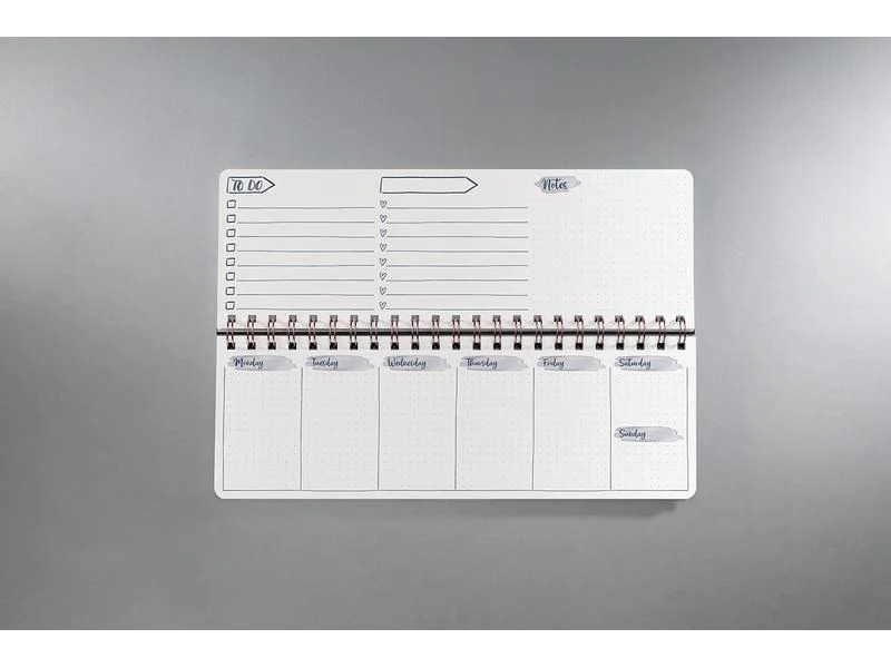Jolie Wochenplaner Flower Love 30 x 11.4 cm, undatiert