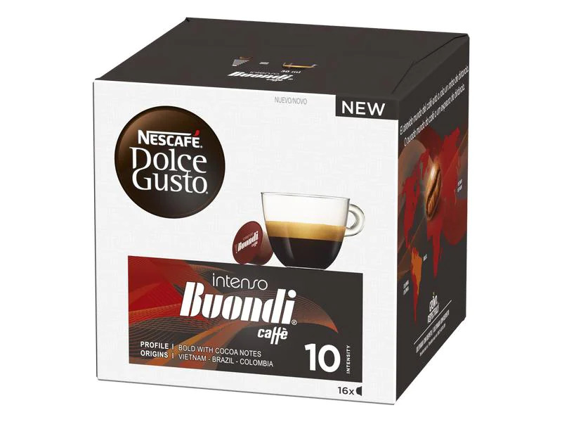 Nescafé Kaffeekapseln Dolce Gusto Buondi Intenso 16 Stück