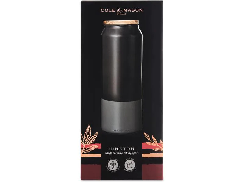Cole&amp;Mason Vorratsdose Hinxton 2.23 l, Schwarz