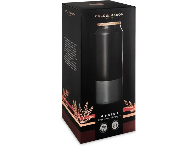 Cole&amp;Mason Vorratsdose Hinxton 2.23 l, Schwarz