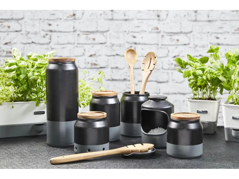 Cole&amp;Mason Vorratsdose Hinxton 2.23 l, Schwarz