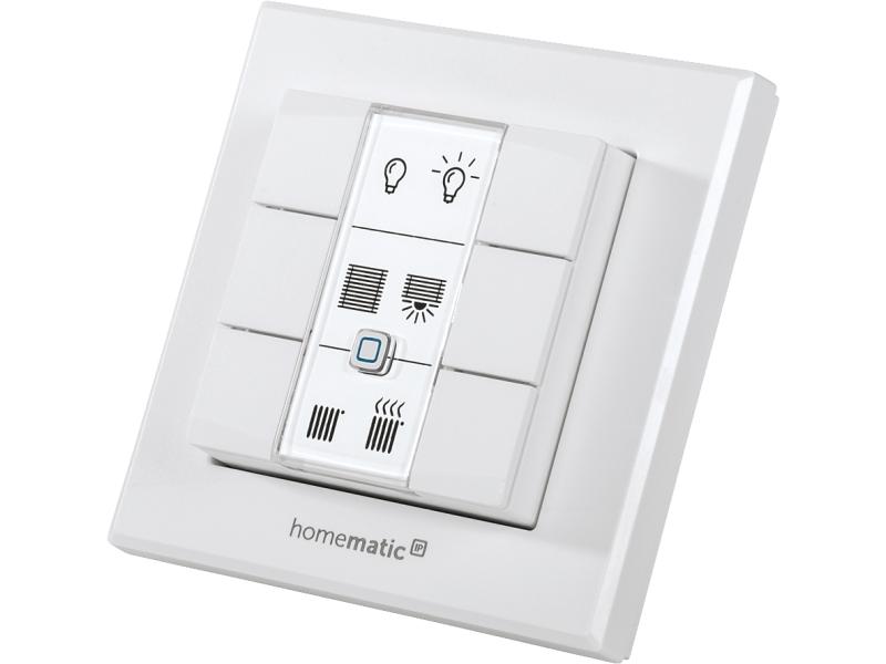 Homematic IP Funk-Wandsender 6-fach