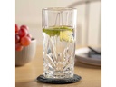 Leonardo Longdrinkglas Capri 390 ml, 4 Stück, Transparent