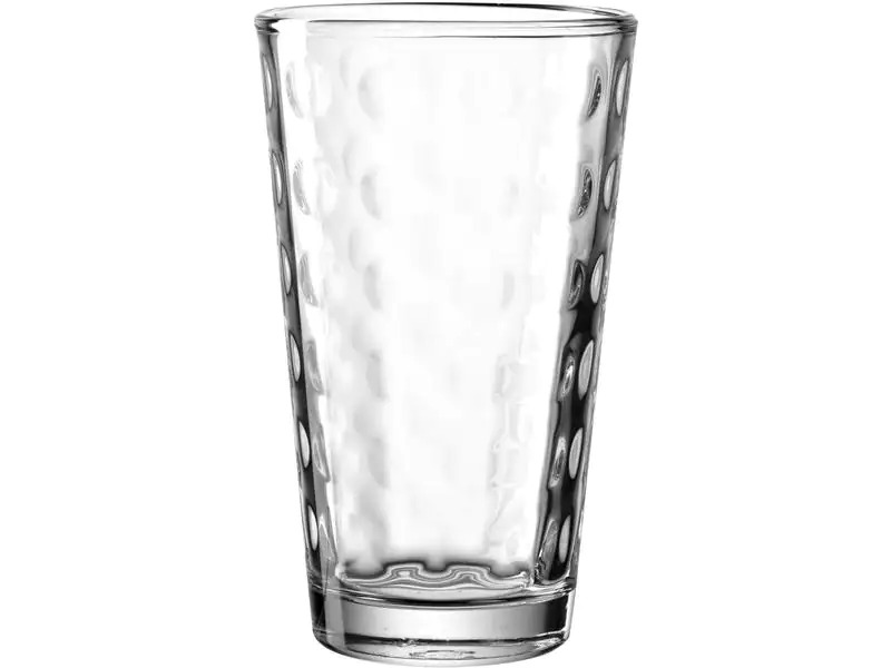 Leonardo Longdrinkglas Optic 540 ml, 4 Stück, Transparent