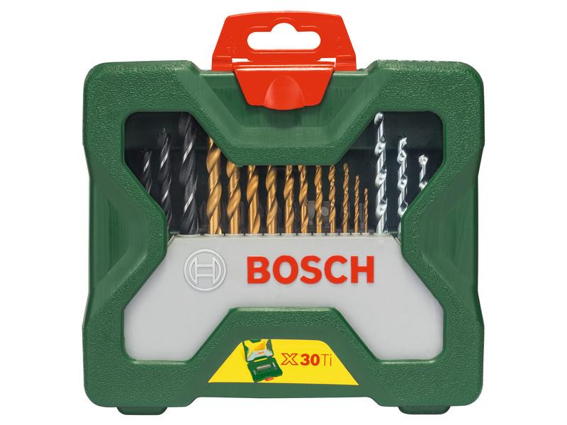 Bosch Bohr- und Bitset X-Line TiN, 30-teilig
